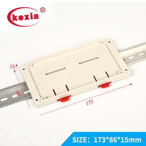 Caja de Control de Distribución de Energía para Riel DIN, Material ABS, KEXIA, IP54, Resistente al Polvo, Color Gris Claro, Tamaño 173*<span class=keywords><strong>86</strong></span>*15mm - Product Image 5