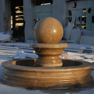 2024 New Style Outdoor Garden Marble Stone Water Fountain Feature For Outdoor Garden Decor