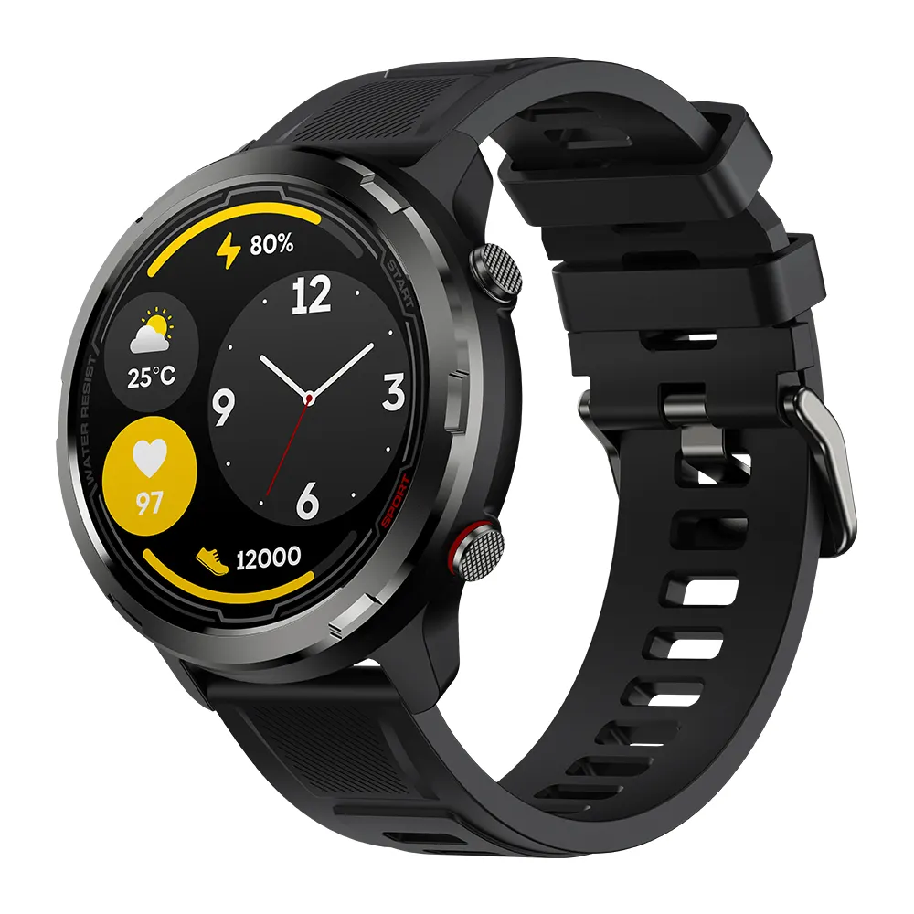 Zeblaze Stratos 2 Lite Outdoor Sports GPS Smartwatch 50M Waterproof Heart Rate Blood Pressure Monitor Fitness Tracker