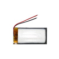 3.7V 300mAh 402040 2 kabel baterai Li-Ion Ion polimer untuk TWS MP3 DVD GPS penyimpan daya L008