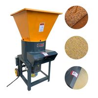 Broyeur à Pailles de Champ, Broyeur de Grains et d'Aliments, Concasseur à Marteaux, Hachoir à Fourrage, Coupe-Herbe pour Aliments du Bétail, Broyeur d'Herbe de Balles