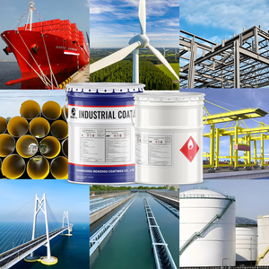 Recubrimiento Líquido Acrílico de Poliuretano con Alto Contenido de Zinc, Rentable y Seguro para Soldar, para Fabricantes de Acero, Transporte Marítimo, Duración de 10-15 Años - Product Image 1