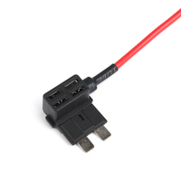 Micro 2 Fuse TAP Fuse Holder Adaptor Sekring Mobil dengan Konektor Kabel Plastik untuk Mobil Truk Kapal