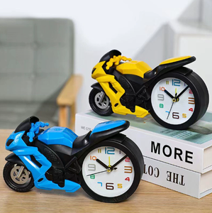 <span class=keywords><strong>Réveil</strong></span> de voiture de course créatif et cool, style dessin animé pour enfants et étudiants, garçons, chambre à coucher, table de chevet, bureau - Product Image 5