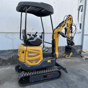 Excavadora de cadenas de 1.8 toneladas con motor de alta eficiencia y calefacción en la cabina para uso agrícola en invierno, garantía de un año, ¡en oferta! - Product Image 5