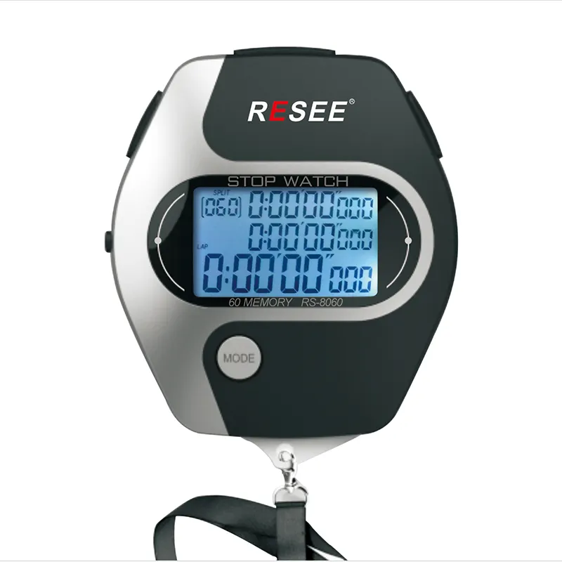 Resee Carrefour Digital Stopwatch online RS-8060 pengatur waktu stopwatch layar pria