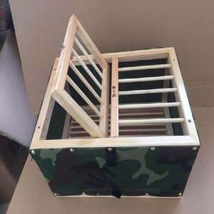 Piège à pigeons en gros, cage à pigeons en plastique empilable pour l'entraînement et le transport - Product Image 3