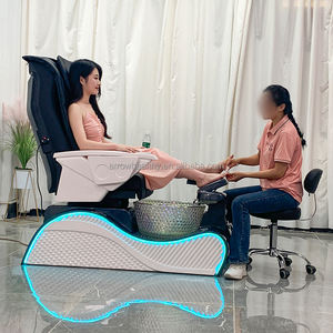 2024 vente directe chinoise chaise de pédicure de haute qualité pied spa pédicure manucure chaise de pédicure bain de pieds chaise douce - Product Image 1