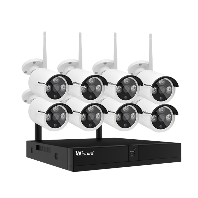 Wistino Audio 8ch Wireless Bullet Ip
