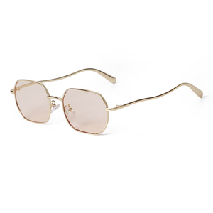 ADE WU STY9650A, Nuevas <span class=keywords><strong>Gafas</strong></span> de Sol Poligonales para Hombre y Mujer, Montura Metálica, <span class=keywords><strong>Gafas</strong></span> de Sol Modernas y Clásicas, Protección UV400 - Product Image 5