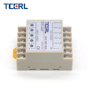 Relé de estado sólido <span class=keywords><strong>SSR</strong></span>, montaje en riel DIN, módulo de relé <span class=keywords><strong>SSR</strong></span> de 5 canales, entrada de cinco fases nominal, nuevo relé de 24V sellado 5A Rele - Product Image 6