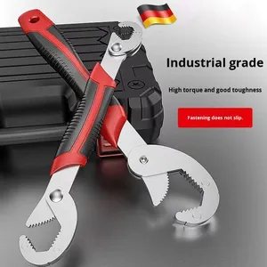 <span class=keywords><strong>Clé</strong></span> métrique multifonctionnelle en acier allié épaissi et réglable de qualité industrielle 200N-M Max Torque Non-Sparkling 60mm Jaw - Product Image 2