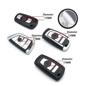 Autocollant d'emblème <span class=keywords><strong>de</strong></span> clé <span class=keywords><strong>de</strong></span> <span class=keywords><strong>voiture</strong></span> en aluminium <span class=keywords><strong>de</strong></span> 11 mm, <span class=keywords><strong>logo</strong></span> <span class=keywords><strong>de</strong></span> clé pour accessoires BMW - Product Image 1