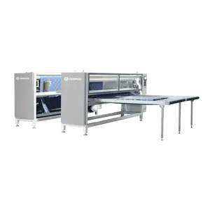 Machine de découpe de panneaux horizontaux et verticaux à ultrasons