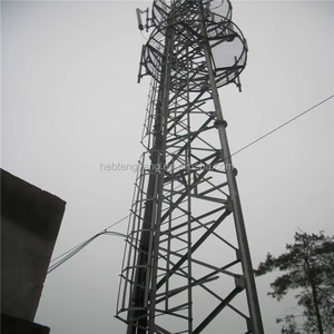 Tubo de acero galvanizado en caliente Torre de telecomunicaciones tubular Antena Tubo Torre Teng Yang Hebei - Product Image 6