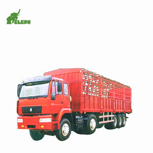 <span class=keywords><strong>Tres</strong></span> <span class=keywords><strong>ejes</strong></span> 60ton camión rejilla remolque cerca estaca carga semi camión para la venta 07 - Product Image 3