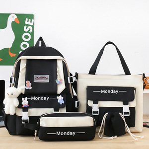 ชุดกระเป๋าเป้สะพายหลังพร้อมกล่องดินสอ ชุดกระเป๋านักเรียนสำหรับเด็กผู้หญิงอายุ 14 <span class=keywords><strong>ปี</strong></span> ชุดกระเป๋าเป้สะพายหลังและกระเป๋าสตางค์แบบกำหนดเอง - Product Image 5