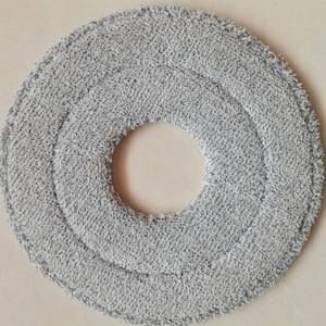 Round <b>Microfibre</b> <b>Mop</b> Heads Replacement For Home Floor Cleaning Self Wringer Design - Product Image 2