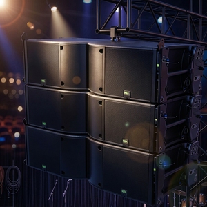 Système de sonorisation professionnel extérieur : Enceinte Line Array passive à deux voies, double 12 pouces, 143 dB <span class=keywords><strong>SPL</strong></span>, à aimants néodyme - Product Image 1