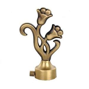 Barra de cortina de Metal de oro rosa decorativo/extremos de poste para postes de cortina de 28mm diseño de moda cortina decorativa - Product Image 5