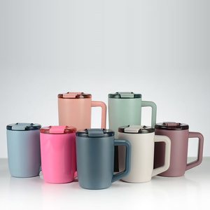 2026 New Eco-Friendly Vacuum Insulated Stainless Steel <b>Coffee</b> Mug Leakproof Travel Office Powder Coated 6-12 Hours Thermal - Product Image 6