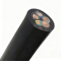 Câble d'alimentation de pompe à eau de puits profond submersible JHS plat Flexible 3*4mm 3*4*4*4*3 * fil de cuivre pur 3*4mm 3*4*4*3 * cuivre plat