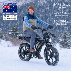 Vélo électrique <span class=keywords><strong>Fatbike</strong></span> KOOLUX X9 avec pneus 20*4 pouces, autonomie 70-150 km, homologué route, stock entrepôt Australie, vente en gros Europe - Product Image 1