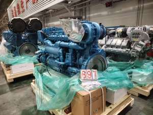 เครื่องยนต์ทางทะเล 6M33C700-18 ยี่ห้อ Baudouin ซีรีส์ 4 จังหวะ ระบายความร้อนด้วยน้ำ เป็นมิตรต่อสิ่งแวดล้อม มาตรฐานไอเสีย IMOII กำลัง 700 แรงม้า 1800 รอบต่อนาที รับประกัน 1 ปี - Product Image 4