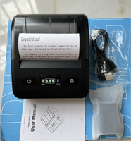 Printer termal genggam Mini, Printer BT-802 nirkabel, Printer tanda terima Mini nirkabel, koneksi seluler