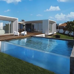 Infrangibile Trasparente Piatti Per Le Piscine Piscina, nuotata Piscine Fuori Terra Sulla Parte Superiore del Tetto Con Acrilico Pannelli Pareti Verticali # - Product Image 1