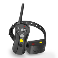 Collier de dressage pour chien à distance en nylon, anti-choc électrique, étanche IPX7, portée 300M, pour l'entraînement du comportement canin - Vente Flash