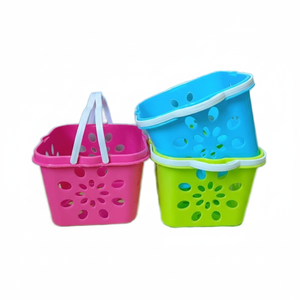 CASAMAX WL AK-3061 Cesta de Plástico Colorida - Elegante, Portátil y Duradera 17x17x12 cm China - Product Image 2