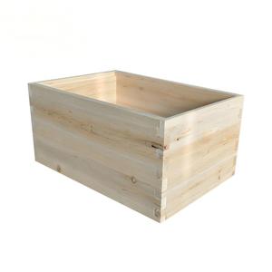 Caja de Colmena de Abejas Langstroth de 10 Marcos, 9-5/8 Pulgadas, Sin Ensamblar, de Madera de Abeto, para Apicultura, Cajas de Colmena Profundas para Abejas Melíferas - Product Image 2
