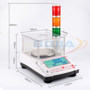 Balanza Electrónica Bojia 200g 0.01g de Precisión con Luz de Alarma para Uso en Laboratorio - Product Image 1