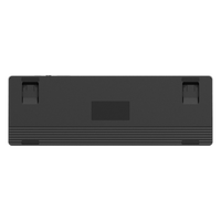 Clavier mécanique de jeu ergonomique avec 68 touches PBT, rétroéclairage RVB filaire, commutateurs Kailh personnalisables, compatible Hotswap