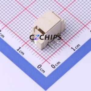 WAFER-HA2.54-3PLB Wire-to-Board Pin Header SMD,P=2.5mm Connector 1x3P 2.5mm Vertical Mount XHB - Product Image 1