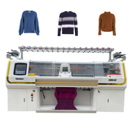 Machine à tricoter à trame merveilleuse pour les pulls avec système double de 52 pouces