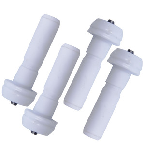 Furniture Caster <b>Plastic</b> Rigid Threaded Stem Kitchen <b>Wheel</b> PP Material - Product Image 1