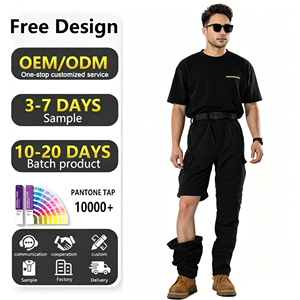 <span class=keywords><strong>Pantalones</strong></span> Tácticos 2 en 1 de Secado Rápido para <span class=keywords><strong>Hombre</strong></span>, <span class=keywords><strong>Pantalones</strong></span> <span class=keywords><strong>Cargo</strong></span> Cortos Desmontables, Ligeros, de Cintura Media, para Senderismo, Caza y <span class=keywords><strong>Trabajo</strong></span> - Product Image 2