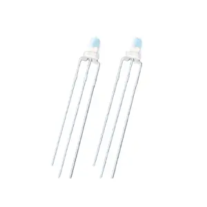 JOMHYM Red Yellow Green Blue White 3pins 3mm Bi-color DIP LED Light Emitting Diode With Common Anode Cathode