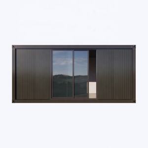 <span class=keywords><strong>Mini</strong></span>-maison conteneur de luxe personnalisée 10ft 20ft, moderne, mobile, préfabriquée en acier léger, pour bureau, logement ou chambre - Product Image 2