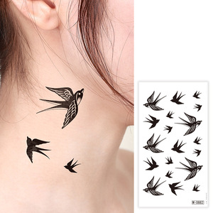 Pegatinas de Tatuajes Temporales de Transferencia de Agua con Diseño de Moda, Impresión Duradera y Ecológica, Resistentes al Agua - Product Image 3