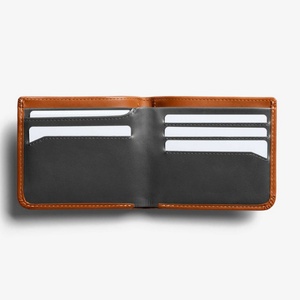 Custom Your Brand Luxury Mens Slim Wallet RFID Blocking Genuine Leather Wallet - Product Image 2