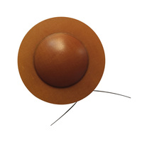 Pièces de klaxon de Tweeter de pilote de haut-parleur passif portatif de 52mm avec diaphragme de résine phénolique et accessoire de bobine vocale pour haut-parleurs
