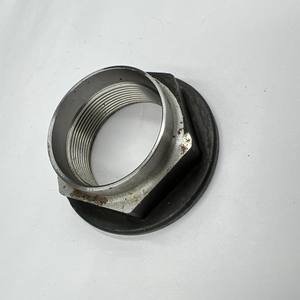 Tuerca Hexagonal con Brida y Inserto de Nylon, Autoblocante de Acero Inoxidable, Mecanizada por CNC - Product Image 1