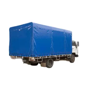 PE防水布薄板卷重型工厂定制双防水平盖防水布蓝色卡车储物防水布