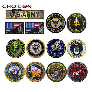 แผ่นผ้าปักตามสั่งสำหรับเสื้อผ้าแผ่นผ้าปักลายธงแบบตะขอและห่วงสำหรับติดเสื้อผ้า - Product Image 5