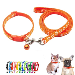 Wholesale Multi-colors Adjustable <b>Dog</b> <b>Collar</b> and Leash Set - Product Image 1