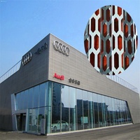 Panel Metálico Perforado de Acero Inoxidable de Procesamiento Profundo, Malla Decorativa Punzonada Anticorrosión, Plegado y Corte para Cercas