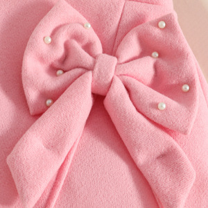 Winter Autumn <strong>Baby</strong> <strong>Girl</strong> Flower Clothes Set 0-3y <strong>Baby</strong> <strong>Christmas</strong> Red Shirt Skirt Hat 3pcs <strong>Outfit</strong> - Product Image 5